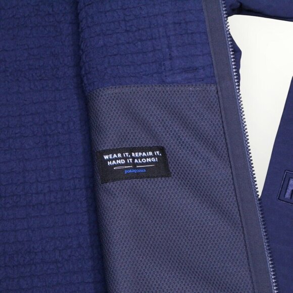 Patagonia Men's R2 TechFace Full Zip Jacket  New Navy 83626 New - Picture 5 of 9